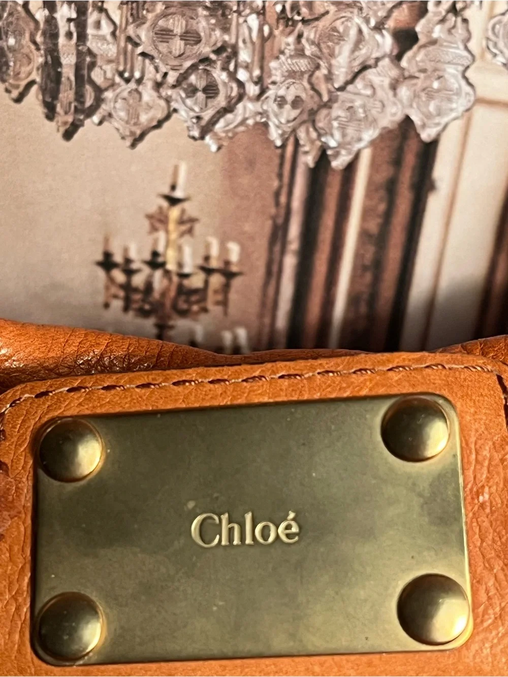 CHLOE PADDINGTON Leather Slouch Shoulder Bag (LOCK & KEY ) ICONIC Early 2000s 🤎 - Picture 13 of 16